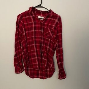 Red plaid/Flannel